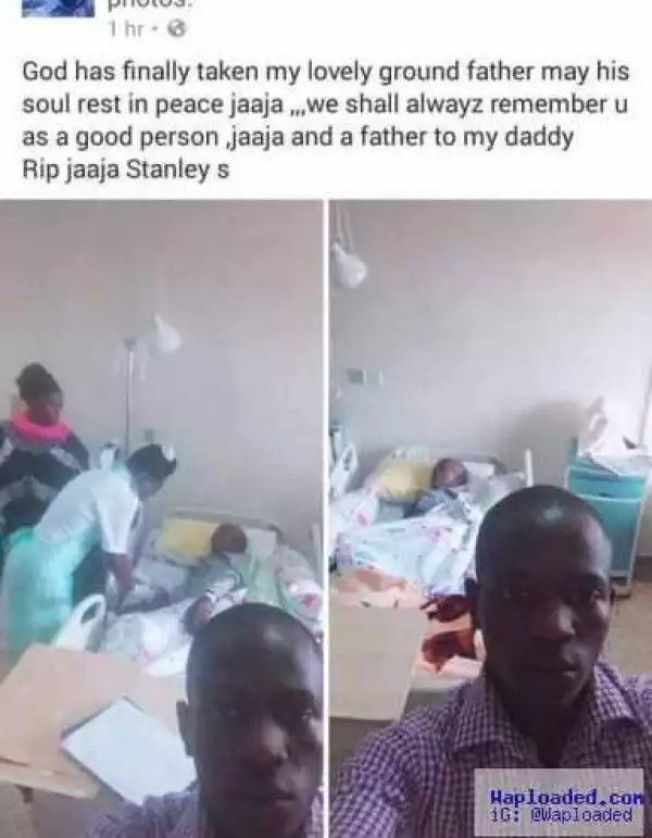 See How This Guy Announced His Grandfather